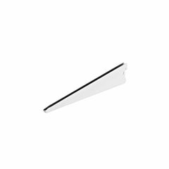 SHELF SUPPORT WITH Inches U Inches PROFILE WHITE 370 MM