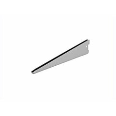 SHELF SUPPORT WITH Inches U Inches PROFILE SILVER 370 MM