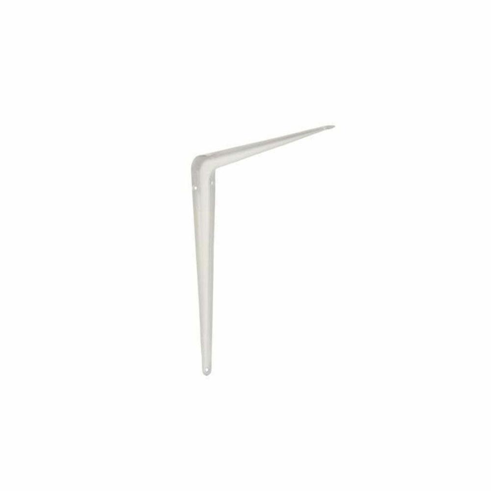 STANDARD METAL SHELF SUPPORT WHITE 100X75 MM