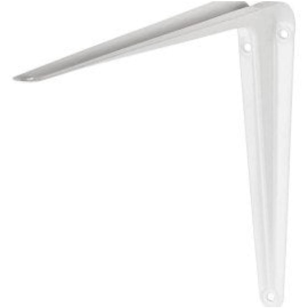 STANDARD METAL SHELF SUPPORT WHITE 150X125 MM