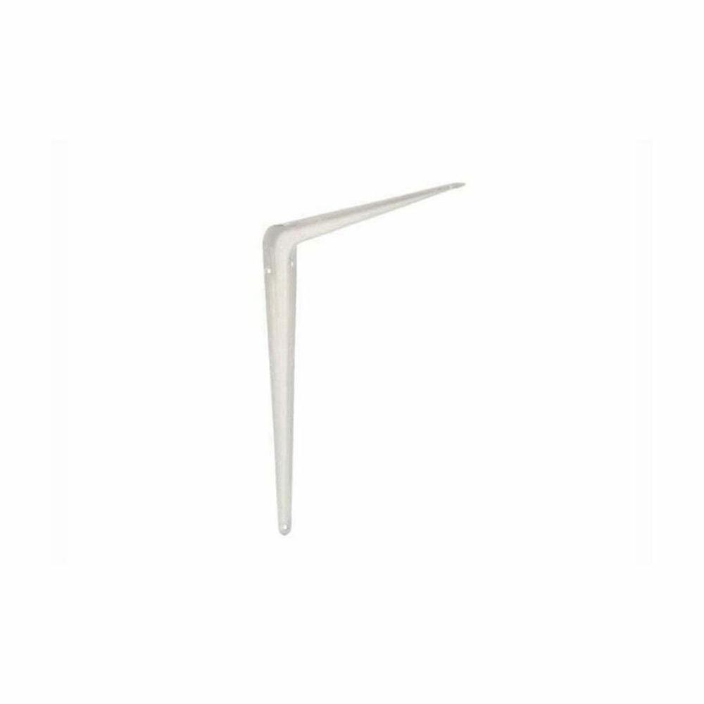 STANDARD METAL SHELF SUPPORT WHITE 250X200 MM