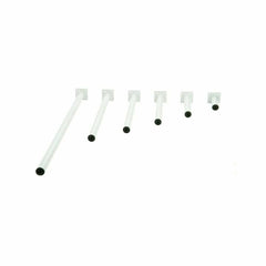 ROUND FOOT WHITE DIAM 30x200 MM