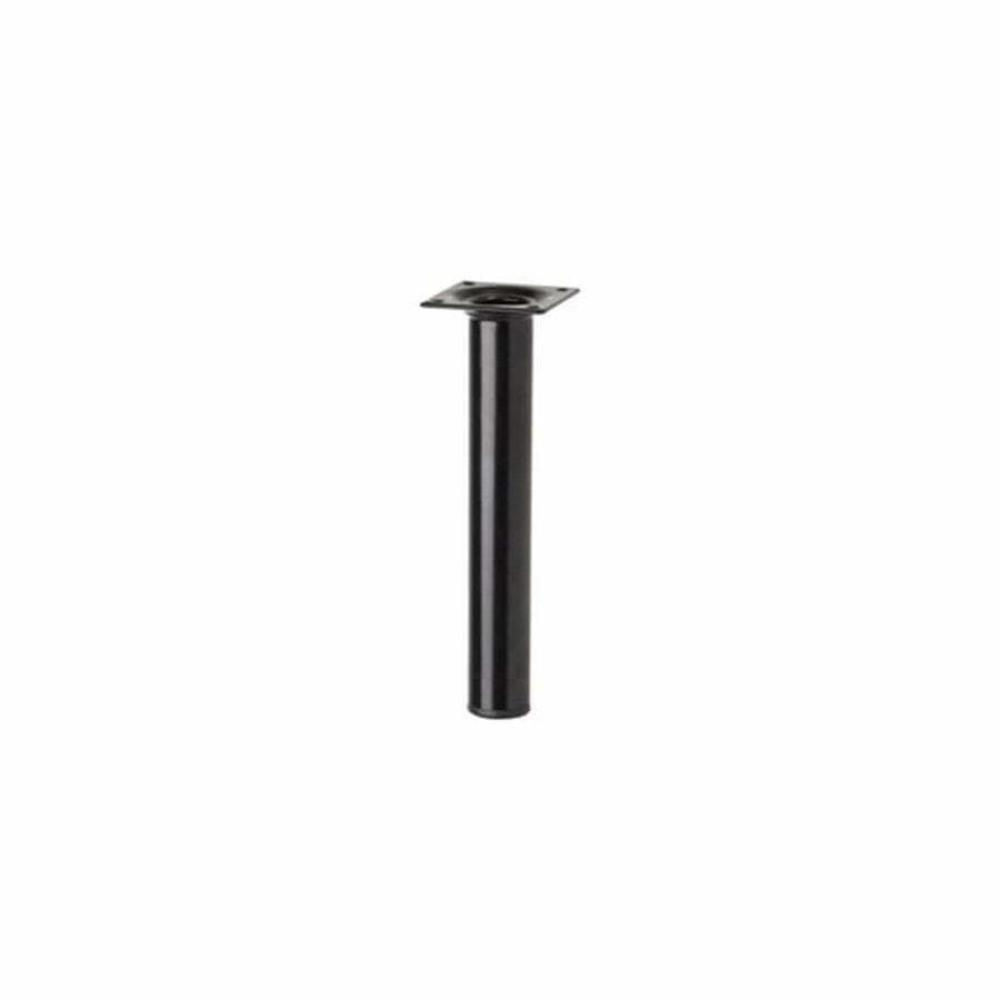 ROUND FOOT BLACK DIAM 30x200 MM