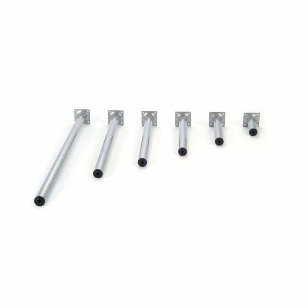 ROUND LEG SILVER DIAM 30x700 MM