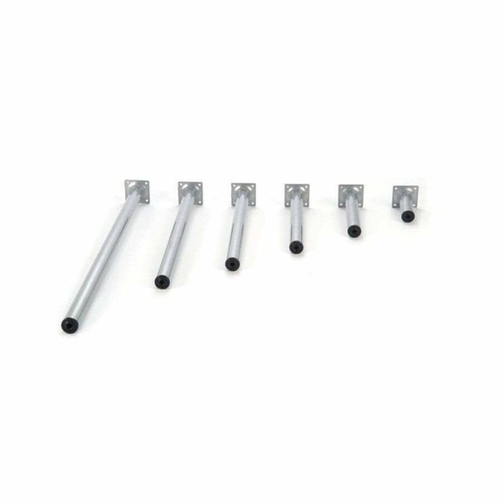 ROUND LEG SILVER DIAM 30x800 MM