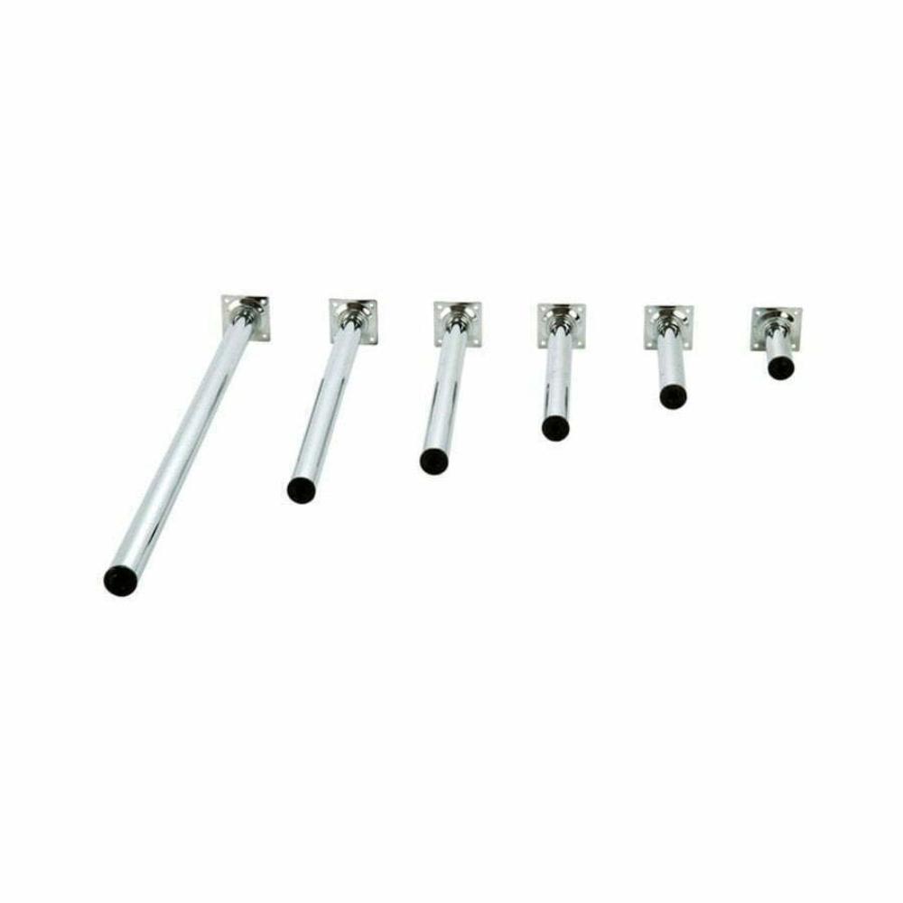 ROUND LEG POLISH CHROME DIAM 30x800 MM