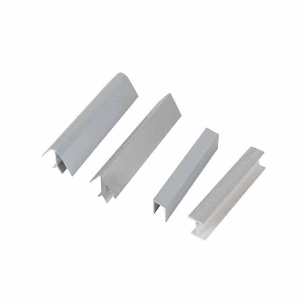 ACCESSORIES FOR KITCHEN SKIRTING 100 MM COVERED ALUMINIUM