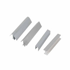 ACCESSORIES FOR KITCHEN SKIRTING 100 MM COVERED ALUMINIUM
