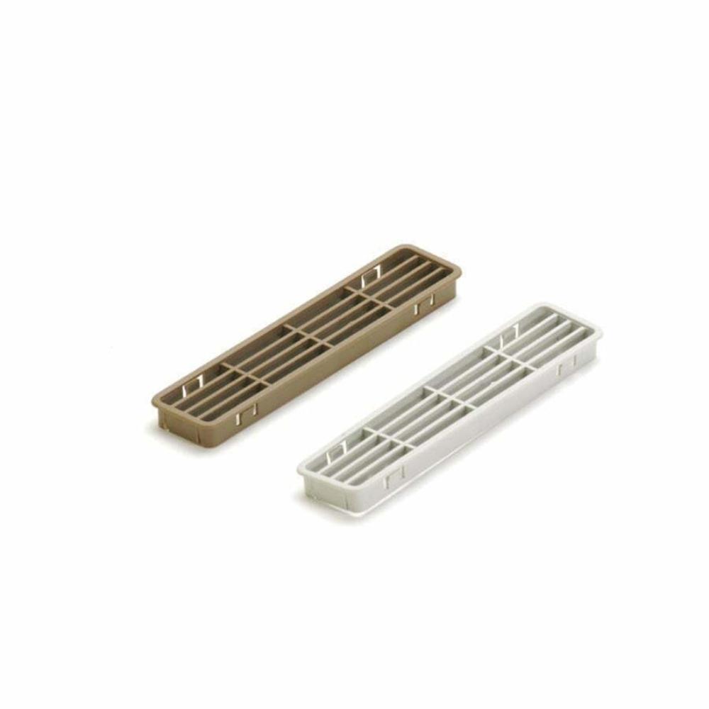 KITCHEN SKIRTING GRID AERATION 30X170 MM GREY 2 P
