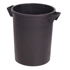 Garden Dustbin without Cover 50L - Black