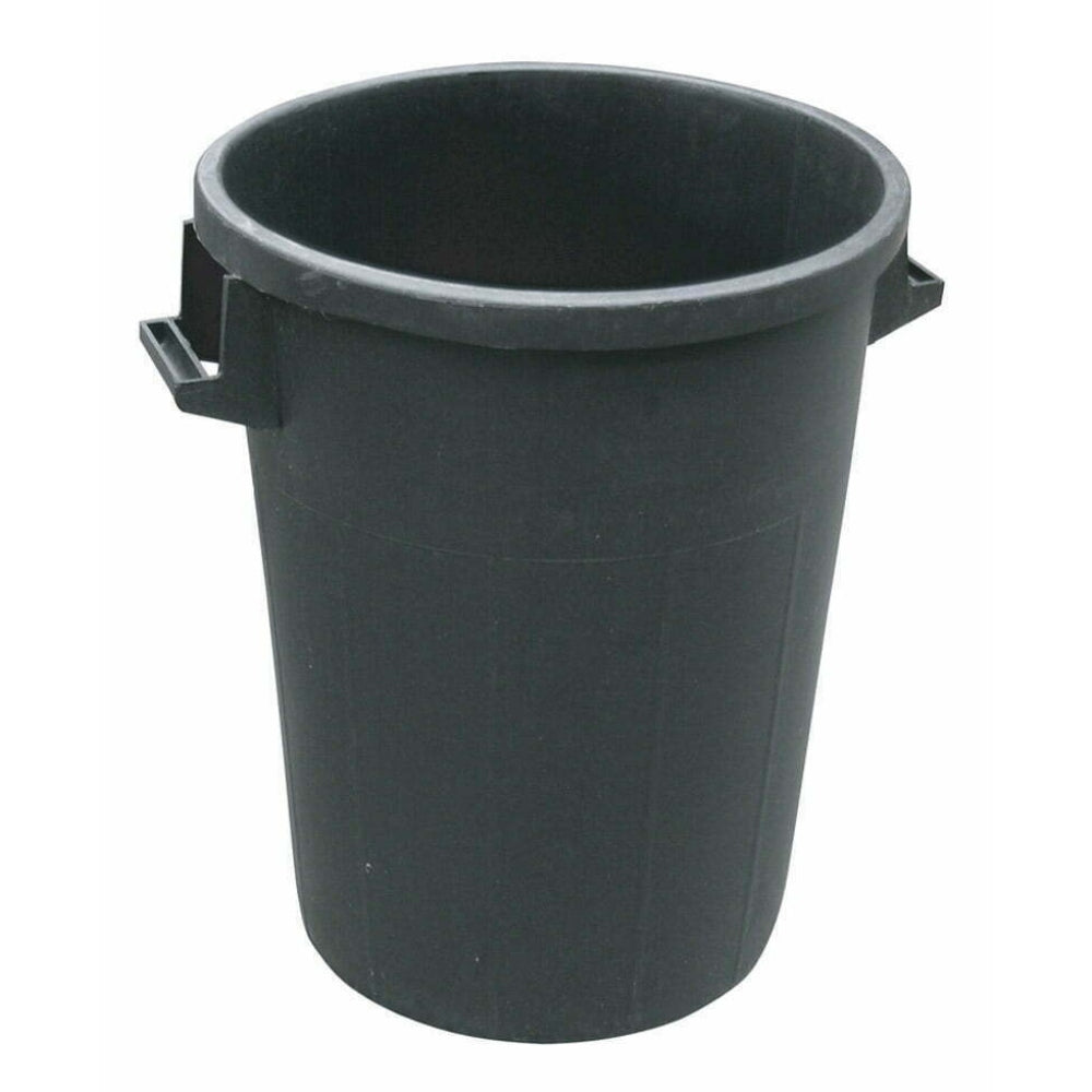 Garden Dustbin without Cover 75L - Black