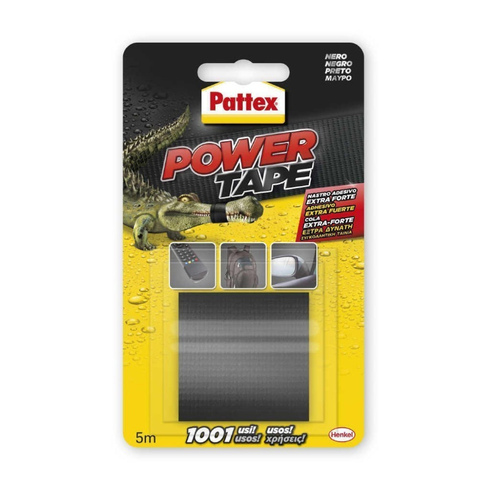 Pattex Power Tape Black 5cm x 5m