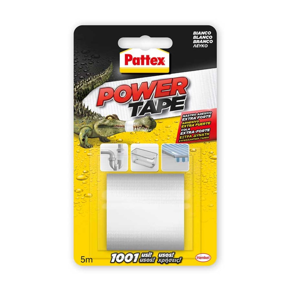 Pattex Power Tape 5cm x 5m - White