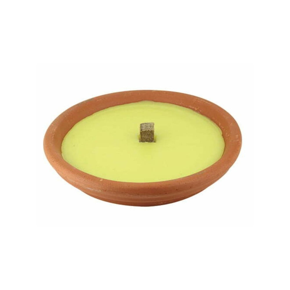 Citronella Candle in Aluminium Tray 17cm