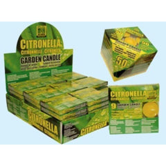 Citronella Tealight Candles - 9 Pieces