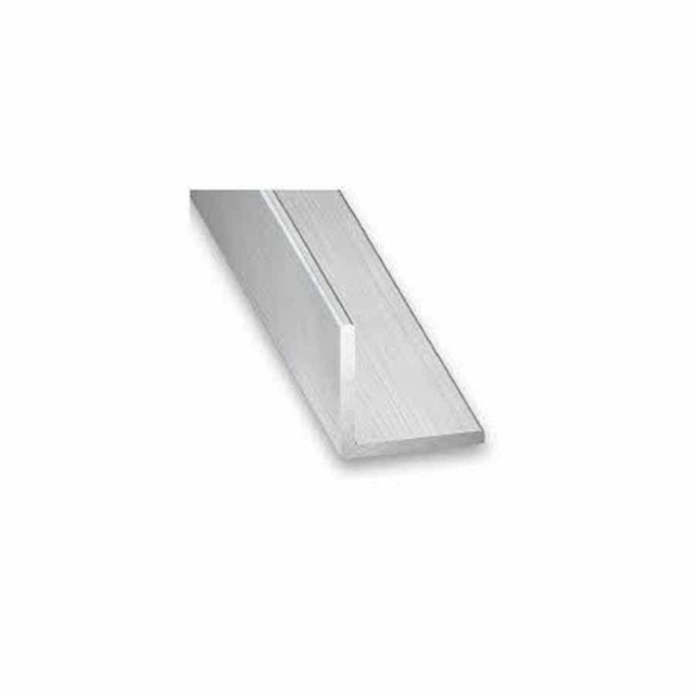 Arcansas Aluminium Angle 100 x 3 x 3 cm - Brilliant Silver