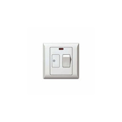 Taili Apex Fused Switch 13A 1 Gang DP Neon for Water Heater - White