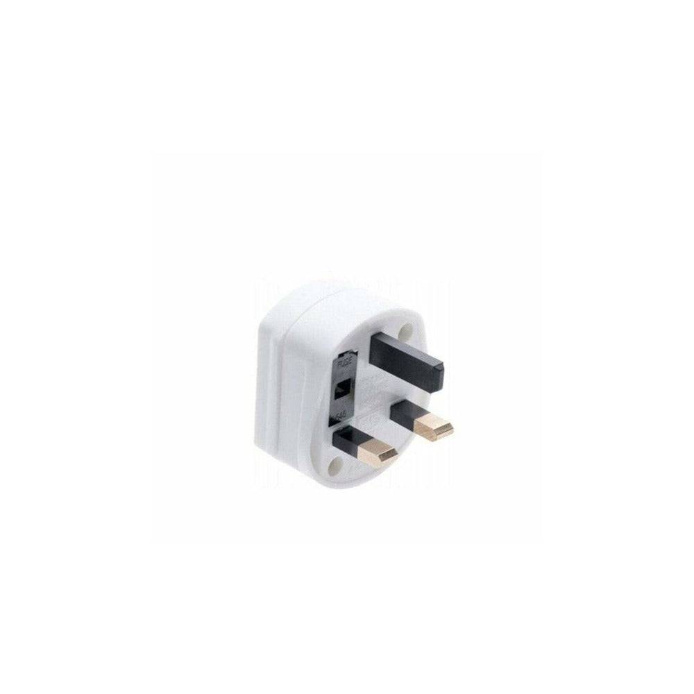 Power-On Fused Adaptor PL1 2 Pin to 13A 3 Pin