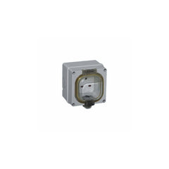 Power-On Weatherproof 13A Single Switched Socket IP66