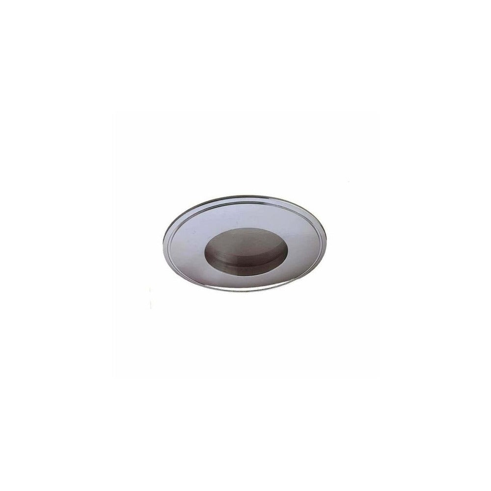 Meek Round Fixed Down Light - Satin Nickel IP65