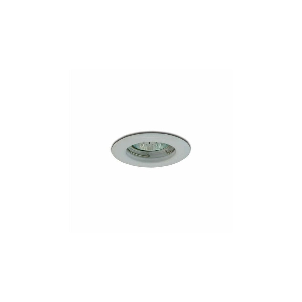 Meek Round Fixed Down Light 6023 with GU10 Socket - White