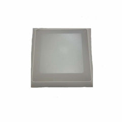 Sofia Square Wall/ Ceiling Light with 2 Bulbs E27 White IP65