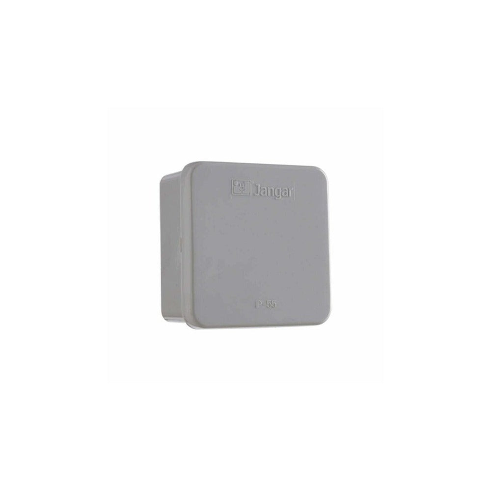 Jangar Waterproof Square Box 9.3 x 9.3 x 4.7cm with Flat Walls IP55