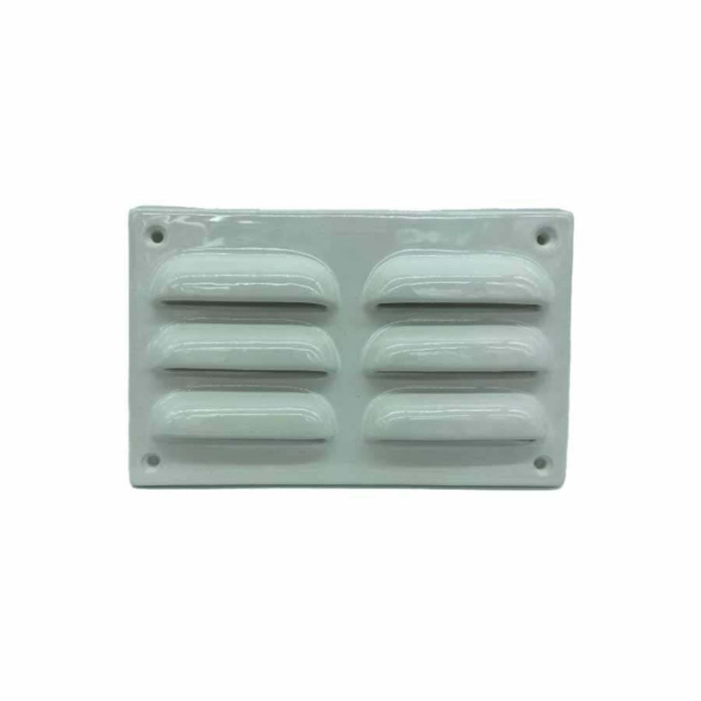 Potterware Air Vent 6 row Gloss White