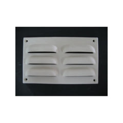 Potterware Air Vent 6 row White Clay