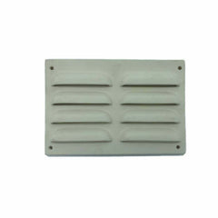 Potterware Air Vent  8 row White Clay