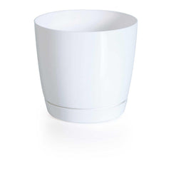 Prosperplast coubi Round Flower Pot 28cm - White