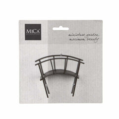 Mica Mini Gardening Bridge 10 x 5 x 8cm - Rust