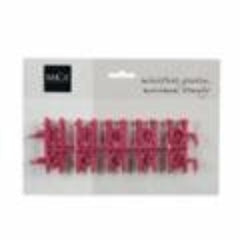 Mica S4 Mini Gardening Fence 24 x 0.6 x 17cm - Fuchsia