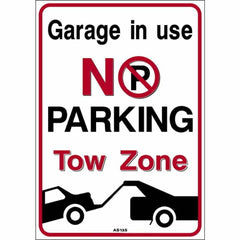 GARAGE IN USE - NO PARKING
