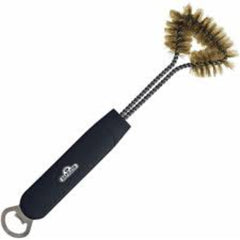 Napoleon 3-Sided Brass Bristle Grill Brush with Bottle Opener