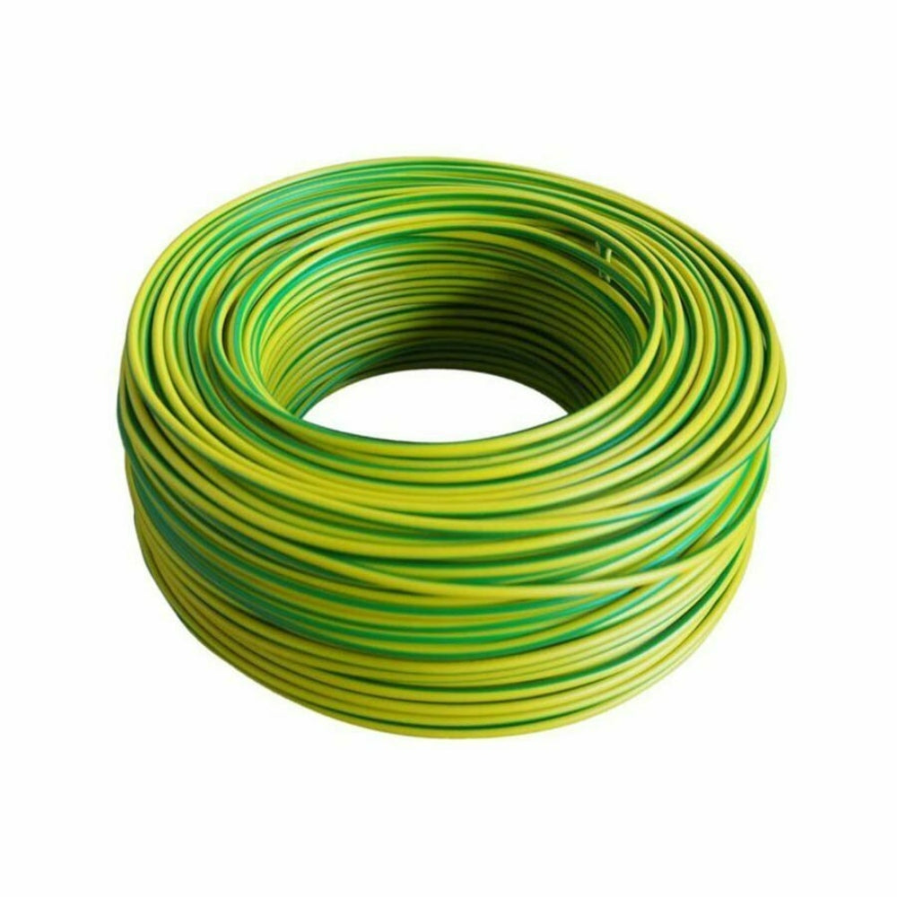 Borsan Electrical Wire 1 x 1.50mm - Yellow and Green