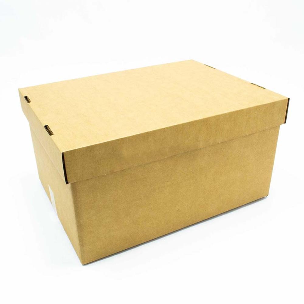Cardboard box for packing Archive 493 x 375 x 245 lid doble wall brown