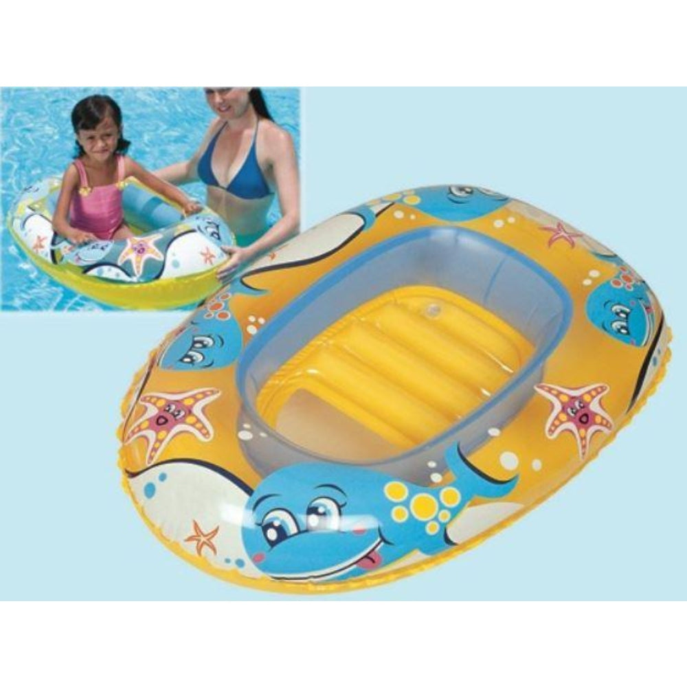 Bestway Inflatable Boat with Marine Animal Decoration 102 x 69cm