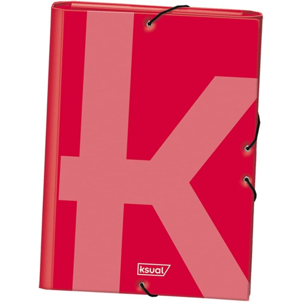 Ksual Elastic bands binder Red