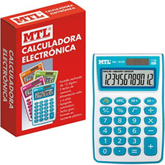 MTL Pocket Calculator Blue