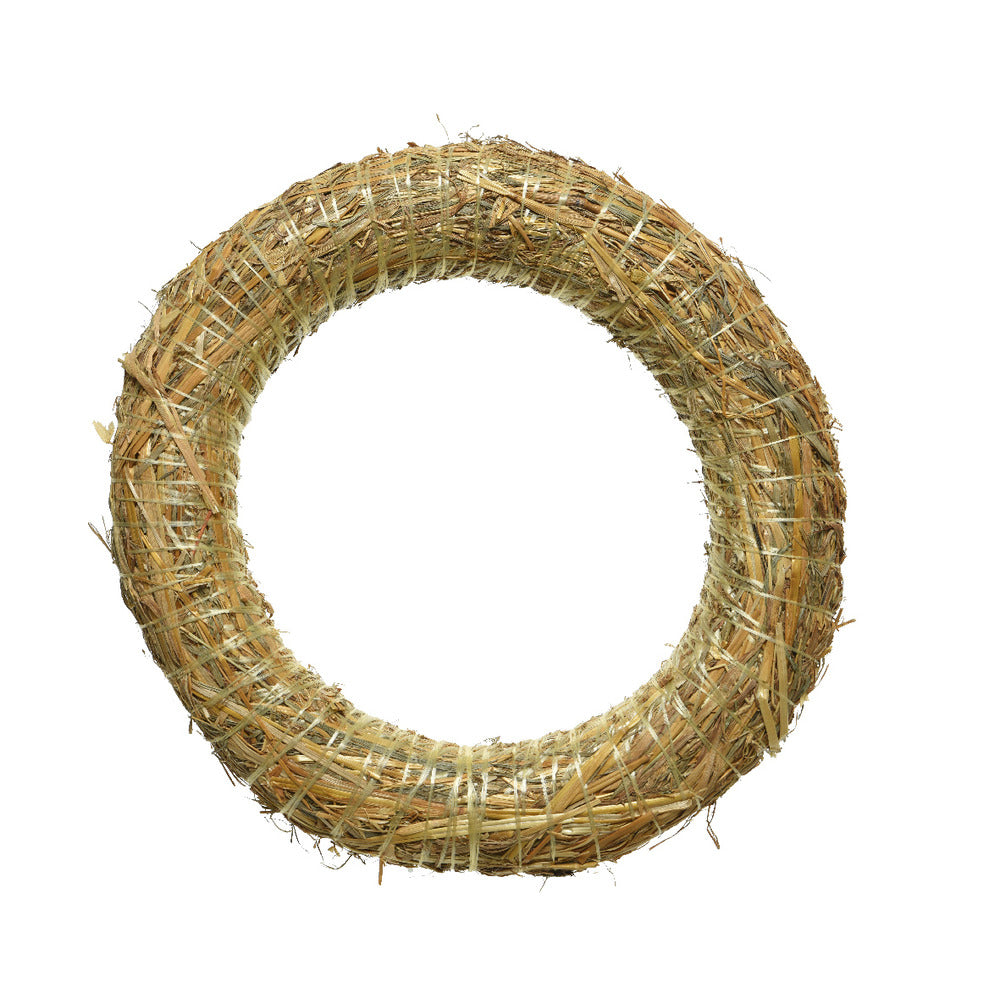 Decoris Christmas Straw Wreath 35cm