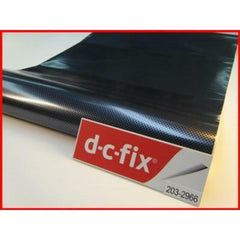DC FIX BLACK PATTARNED X 45CM