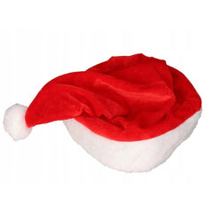 Decoris Santa Claus Hat with Fur 29cm