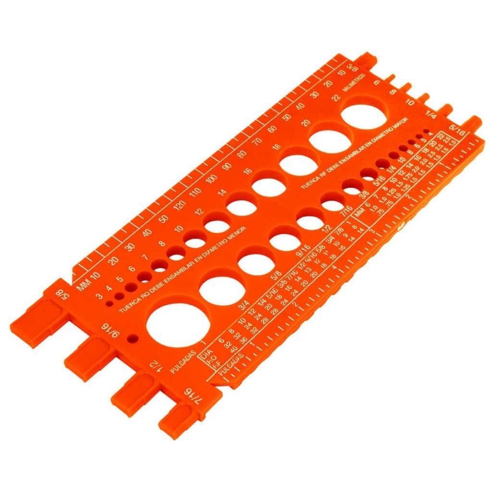 Truper Bolt Size-It Gauge