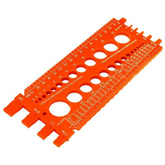 Truper Bolt Size-It Gauge