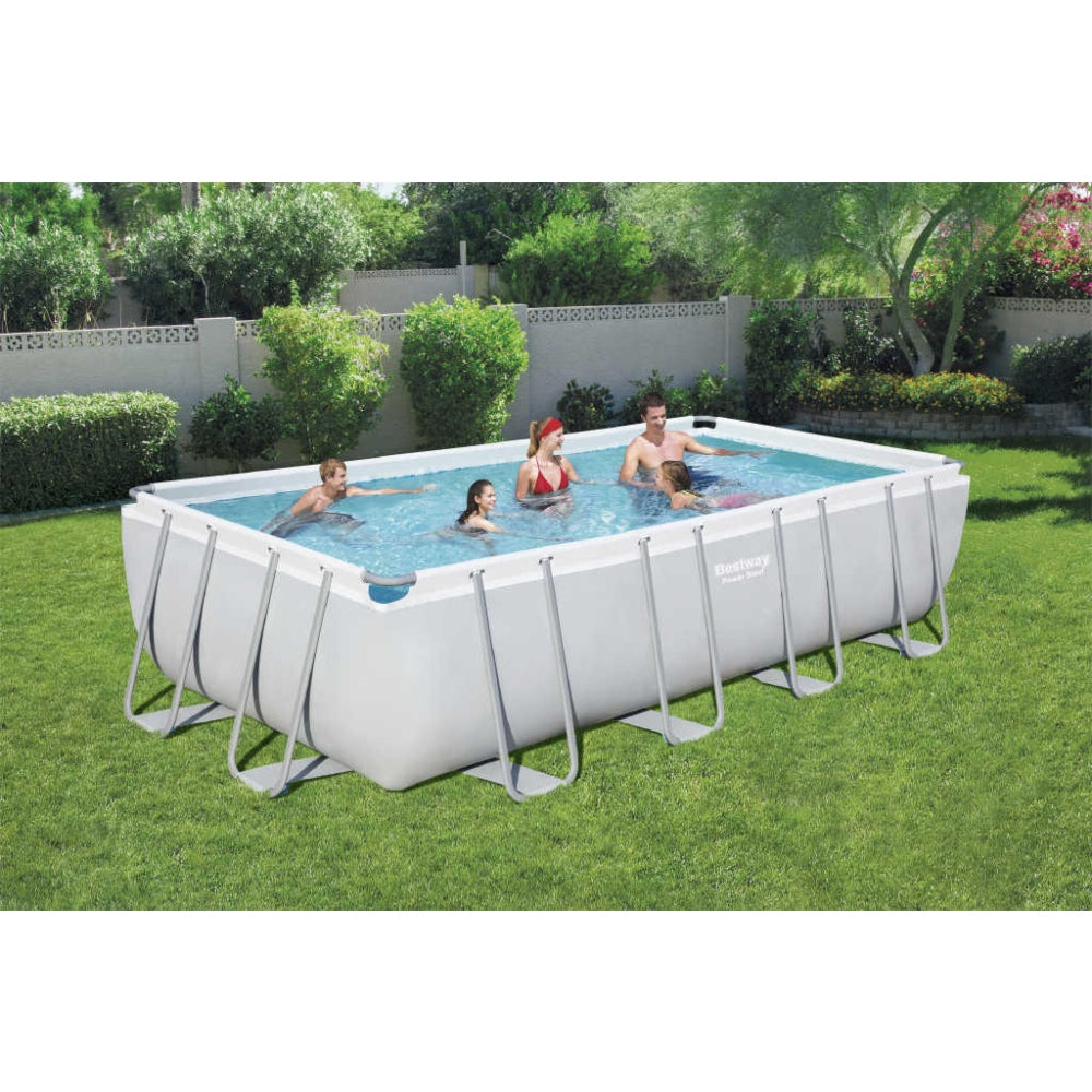 Bestway Power Steel Frame Rectangular Pool Set 5.49 x 2.74 x 1.22m