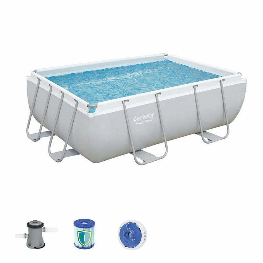 Bestway Power Steel Frame Pool Set 2.82m x 1.96m x 86cm