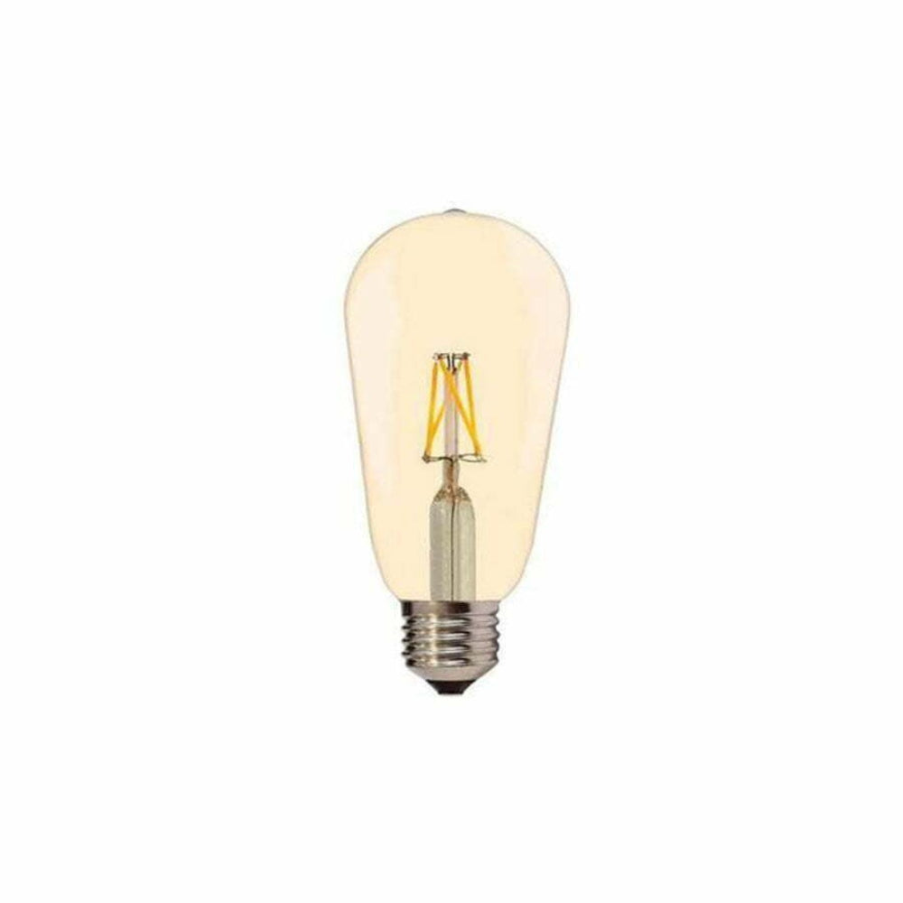 Optonica Led Bulb ST64 6W E27 540LM 2800K with Golden Glass and Filament