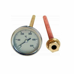 Brick Wall Thermometer 30cm