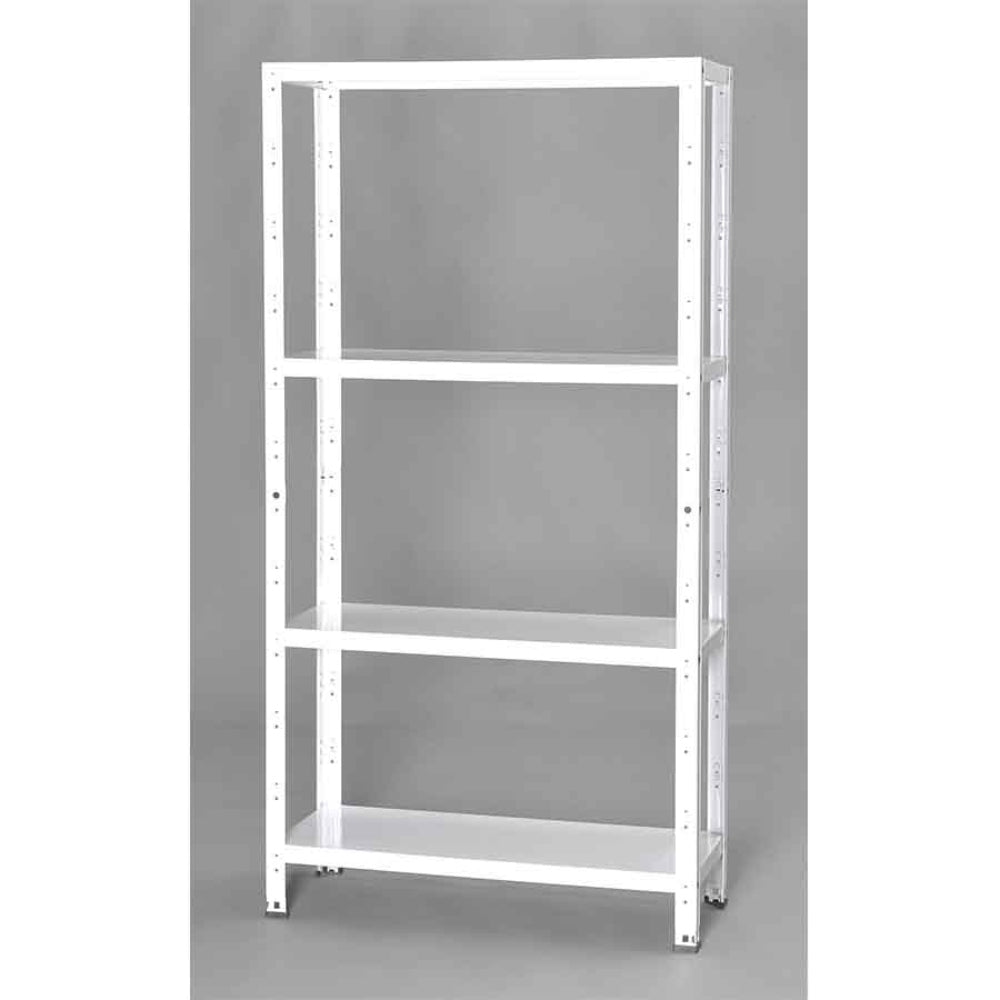 Metal Shelf  75X30X145Cm  White 50 KG